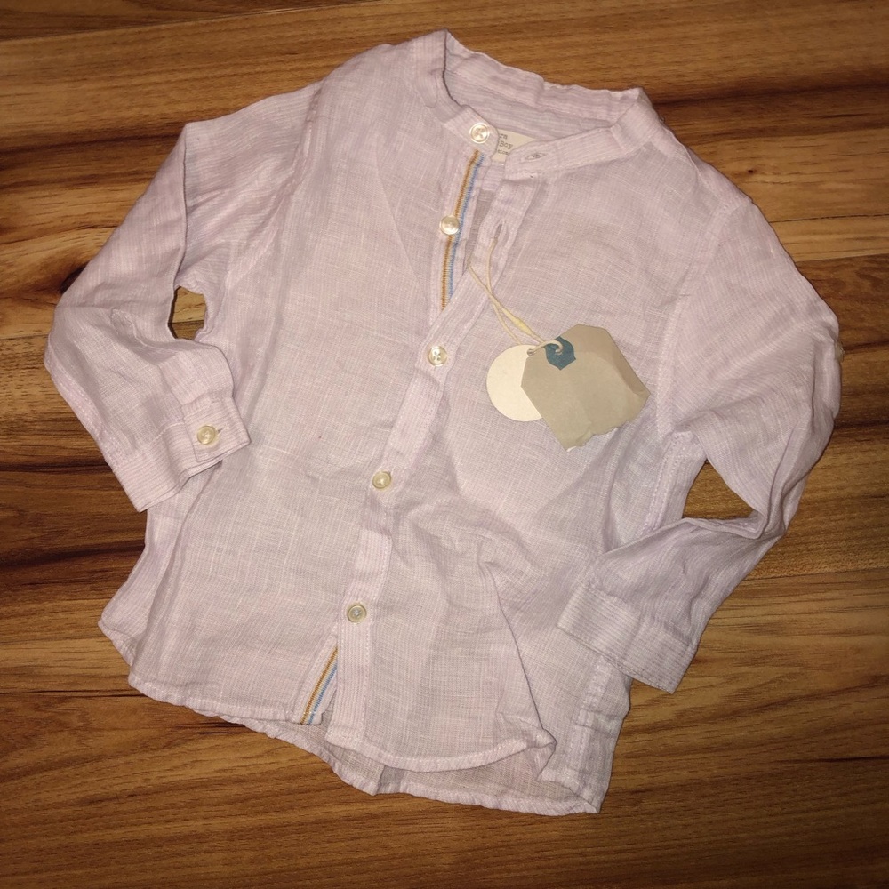 Zara babyboy linen shirt